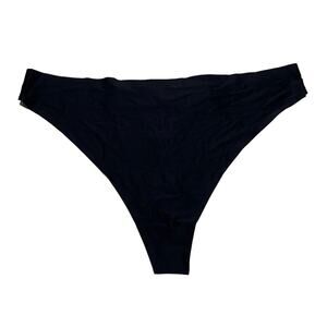 Cheek Boss Thong Black Size 3XL